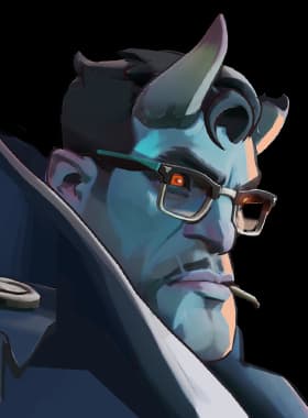 Abrams hero card art