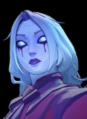 Vindicta hero card art