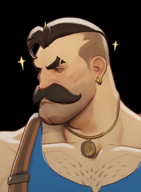 Lash hero card art