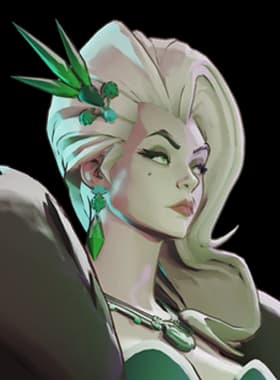 Lady Geist hero card art